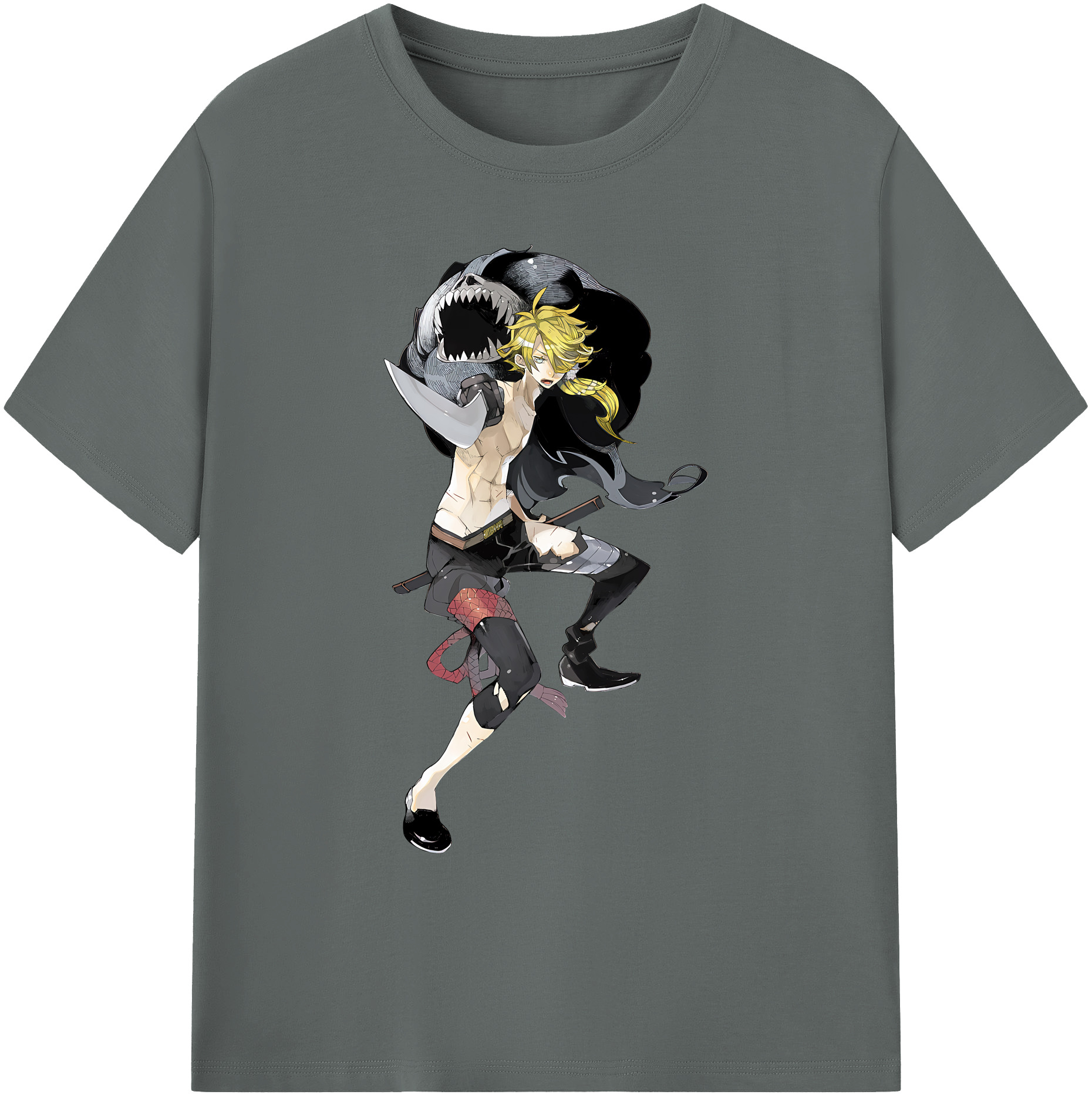 （画像用） 刀剣乱舞 Touken Ranbu 綿100％ メンズ半袖Tシャツ｜肌触りやわらか＆通気性